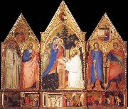 St.Bernard-s Vision of the Virgin with Saints Matteo Di Pacino